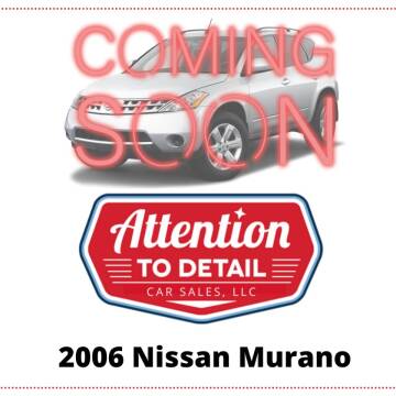 2006 Nissan Murano for sale at Attention to Detail - Car Sales, LLC in Ogden UT
