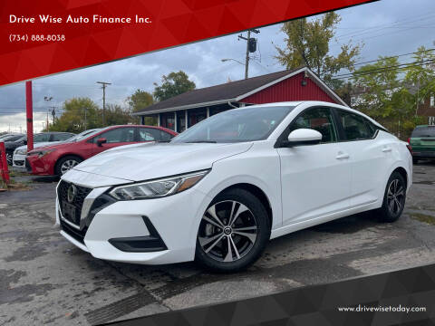 2021 Nissan Sentra for sale at Drive Wise Auto Finance Inc. in Wayne MI