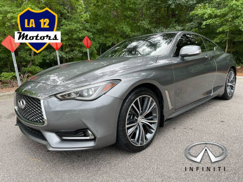 2018 Infiniti Q60 for sale at LA 12 Motors in Durham NC