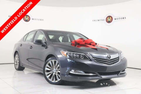 2016 Acura RLX for sale at INDY'S UNLIMITED MOTORS - UNLIMITED MOTORS in Westfield IN