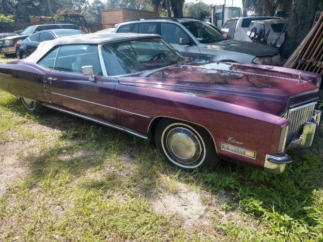 1972 Cadillac Eldorado for sale at Classic Car Deals in Cadillac MI