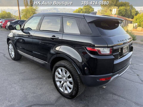 2018 Land Rover Range Rover Evoque SE