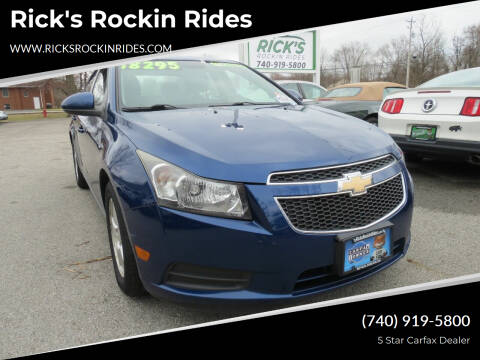 2012 Chevrolet Cruze for sale at Rick's Rockin Rides in Reynoldsburg OH