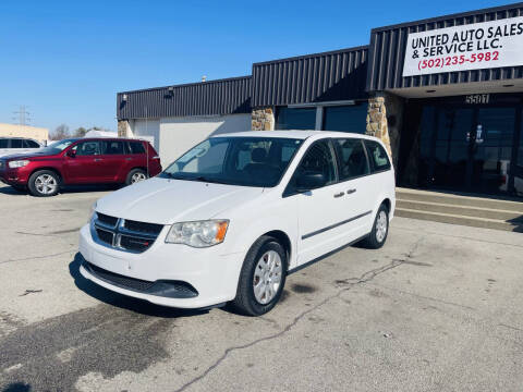 2015 Dodge Grand Caravan for sale at United Auto Sales and Service in Louisville KY
