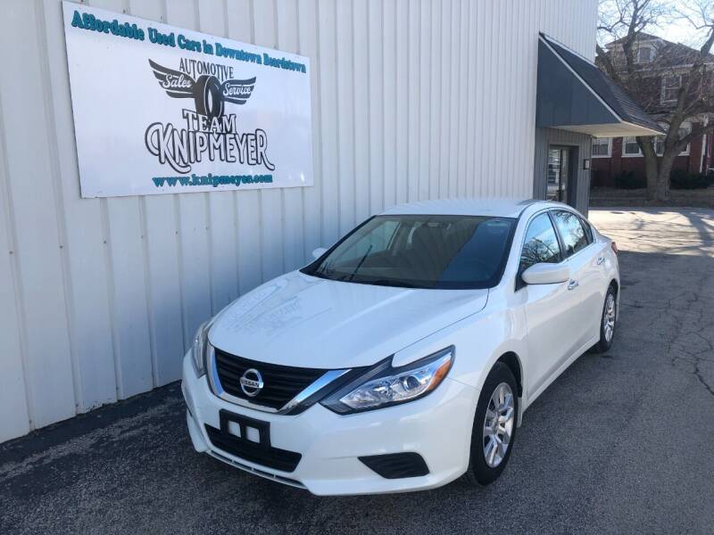 2018 Nissan Altima for sale at Team Knipmeyer in Beardstown IL