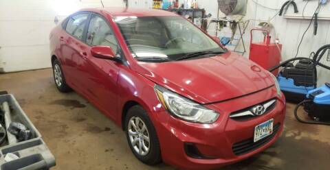 2013 Hyundai Accent for sale at WB Auto Sales LLC in Barnum MN