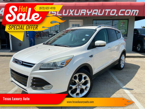 2013 Ford Escape for sale at Texas Luxury Auto in Cedar Hill TX