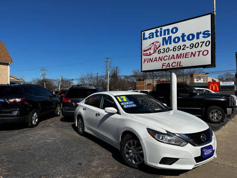 2017 Nissan Altima for sale at Latino Motors in Aurora IL