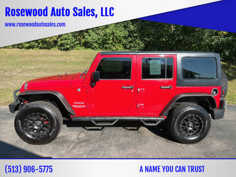 2012 Jeep Wrangler Unlimited for sale at Rosewood Auto Sales, LLC in Hamilton OH