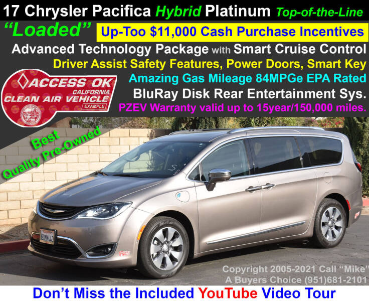hybrid van used