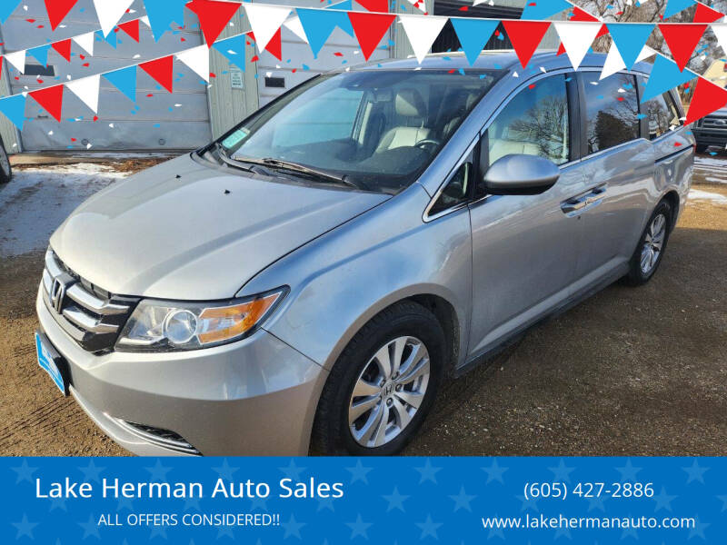 2016 Honda Odyssey for sale at Lake Herman Auto Sales in Madison SD