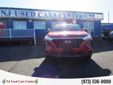 2020 Hyundai Santa Fe for sale at New Jersey Used Cars Center in Irvington NJ