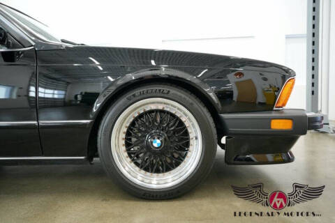 1987 BMW M6