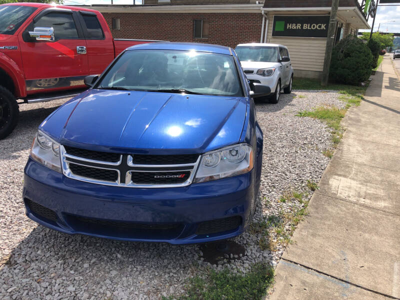 2013 Dodge Avenger for sale at ADKINS PRE OWNED CARS LLC in Kenova WV