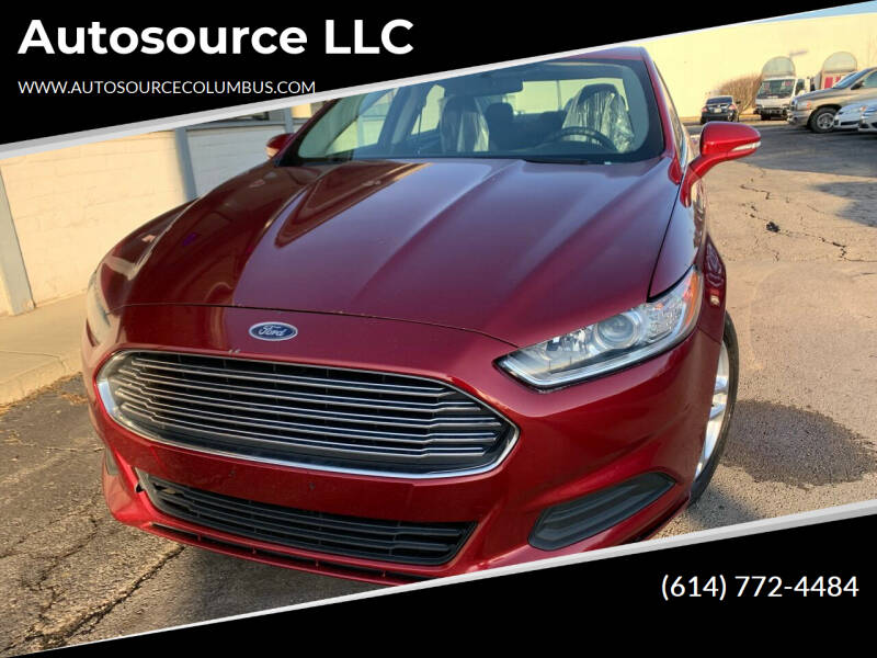 2014 Ford Fusion for sale at Autosource LLC in Columbus OH