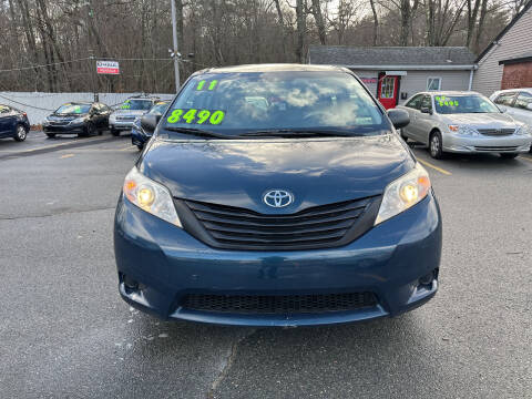 2011 Toyota Sienna for sale at Cohasset Auto Sales in Cohasset MA