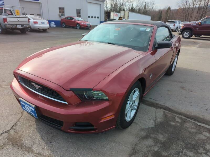 2014 Ford Mustang for sale at Ripley & Fletcher Plus in Farmington ME
