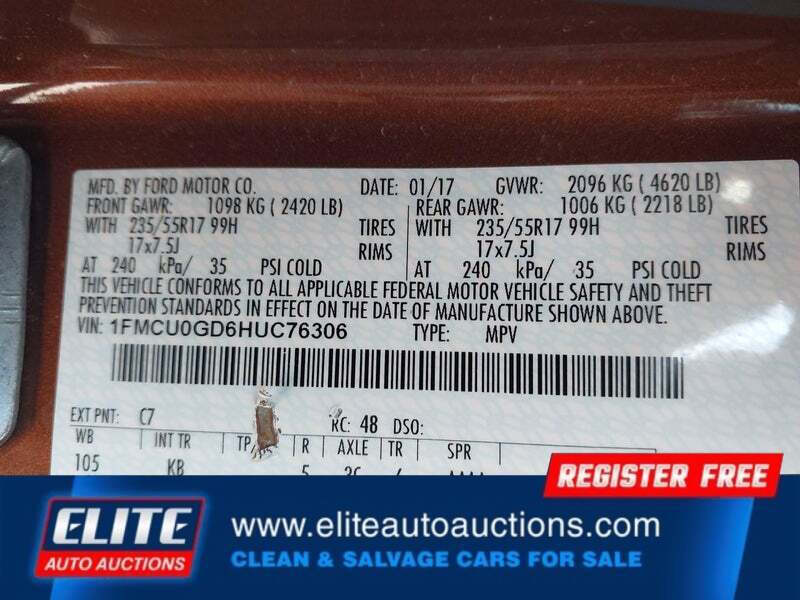 2017 Ford Escape SE