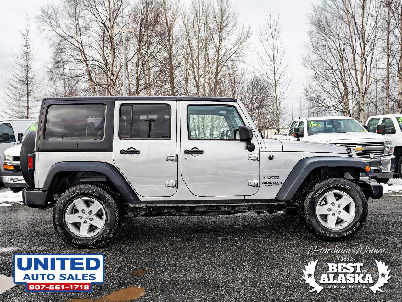 2014 Jeep Wrangler Unlimited Unlimited Sport SUV 4D 4