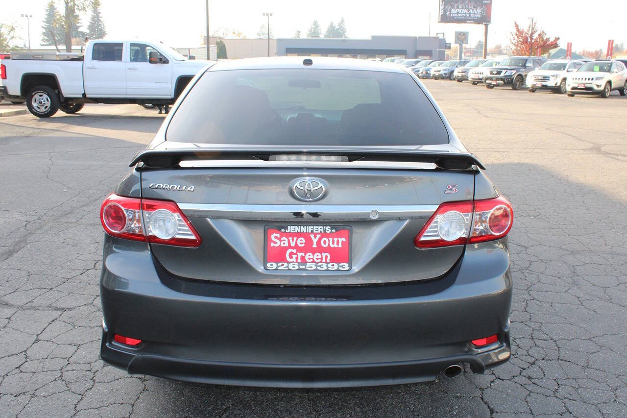 2012 Toyota Corolla for sale at Jennifer's Auto Sales & Service in Spokane Valley, WA