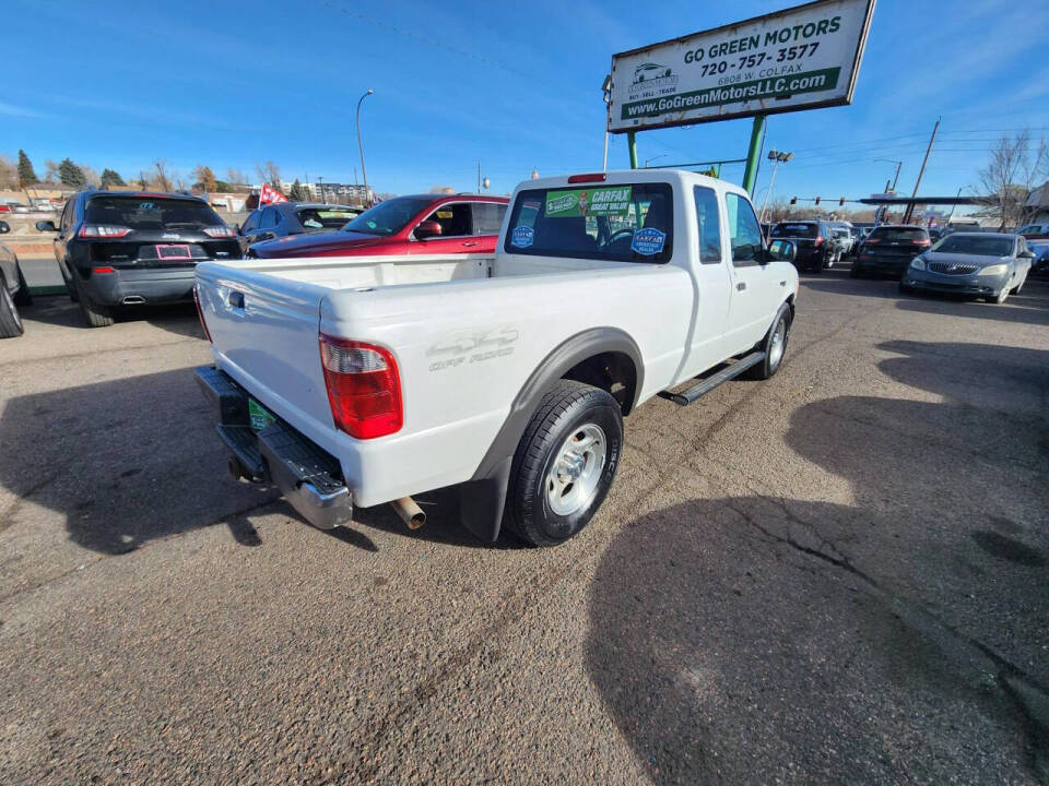 2005 Ford Ranger for sale at GO GREEN MOTORS in Lakewood, CO