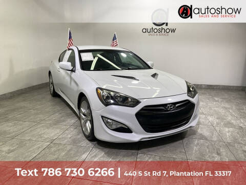 2014 Hyundai Genesis Coupe for sale at AUTOSHOW SALES & SERVICE in Plantation FL