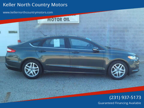 2015 Ford Fusion for sale at Keller North Country Motors in Howard City MI