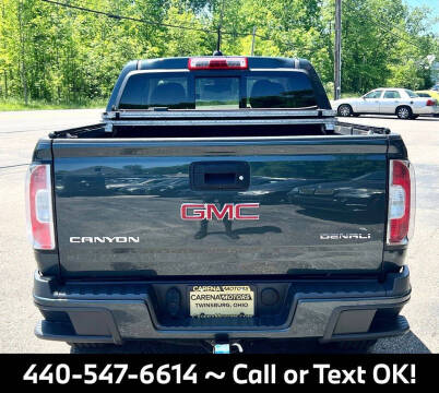 2017 GMC Canyon