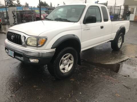 2002 Toyota Tacoma for sale at Chuck Wise Motors in Portland OR
