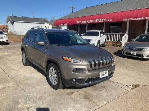 2016 Jeep Cherokee for sale at Taylor Auto Sales Inc in Lyman SC