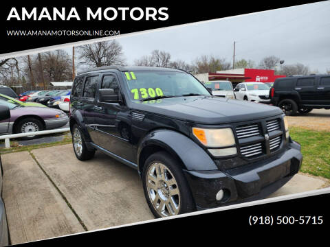 2011 Dodge Nitro for sale at AMANA MOTORS in Tulsa OK
