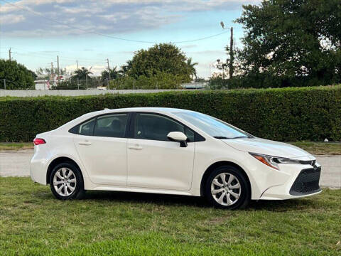 2020 Toyota Corolla for sale at Concept Auto Inc in Miami FL