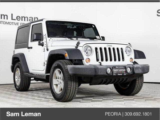 2018 Jeep Wrangler JK for sale at Sam Leman Chrysler Jeep Dodge of Peoria in Peoria IL