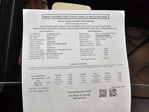 2020 Porsche Cayenne