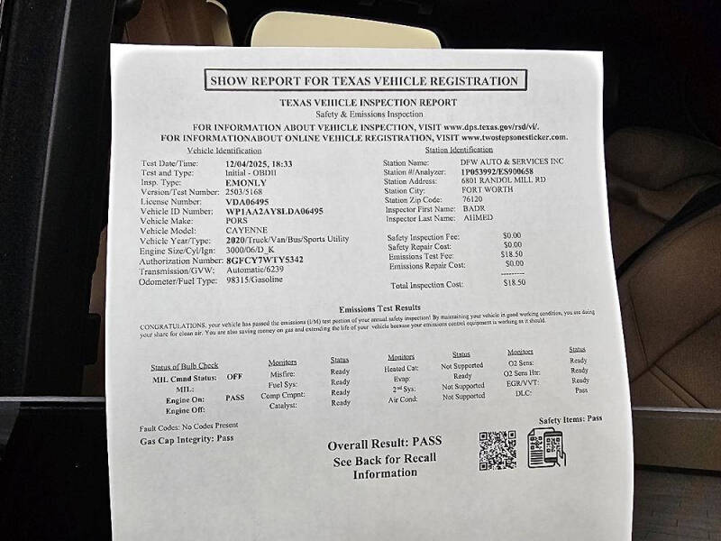 2020 Porsche Cayenne