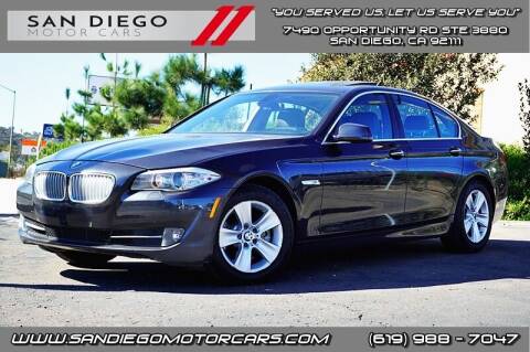 2011 BMW 5 Series for sale at San Diego Motor Cars LLC in Spring Valley CA