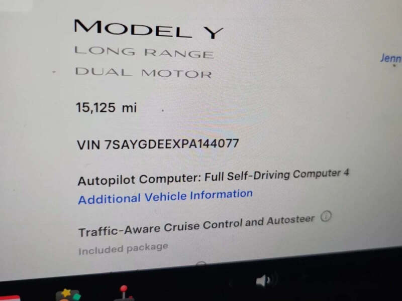 2023 Tesla Model Y Long Range