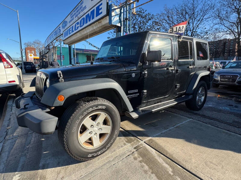 2013 Jeep Wrangler Unlimited for sale at Bruckner Auto Sales Corp in Bronx NY