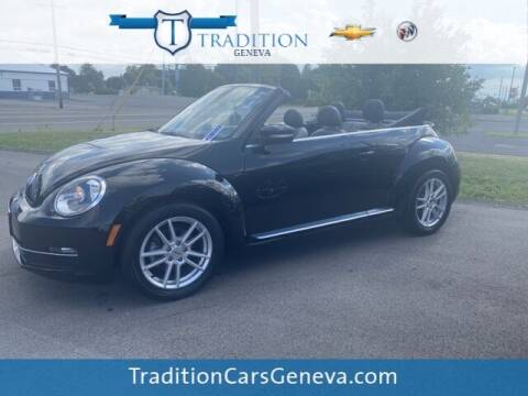 2013 Volkswagen Beetle Convertible for sale at Tradition Chevrolet Buick in Geneva NY