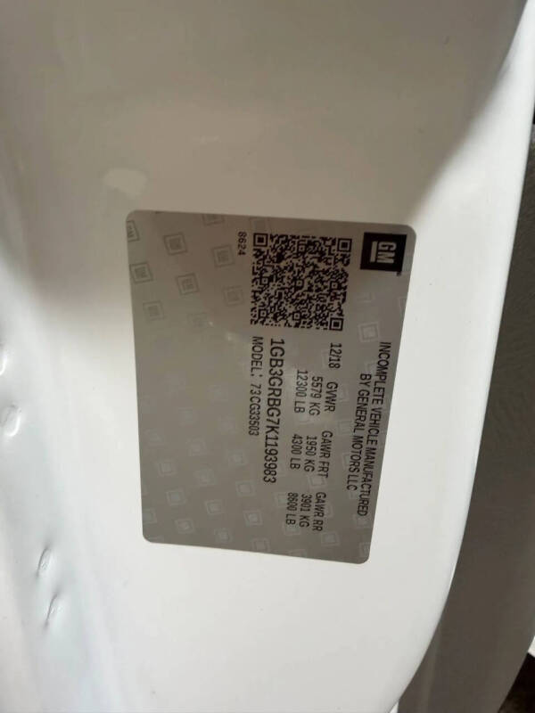 2019 Chevrolet Express 3500