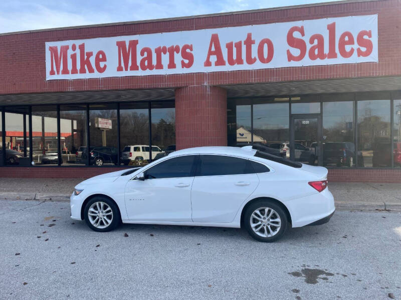 2018 Chevrolet Malibu for sale at Mike Marrs Auto Sales in Norman OK