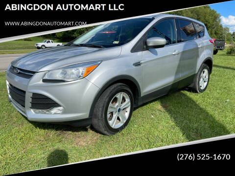 2016 Ford Escape for sale at ABINGDON AUTOMART LLC in Abingdon VA