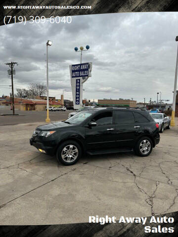 2008 Acura MDX for sale at Right Away Auto Sales in Colorado Springs CO