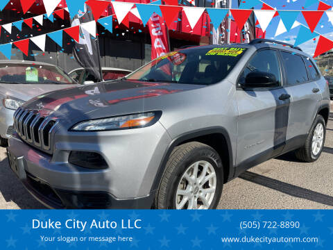 2017 Jeep Cherokee for sale at Duke City Auto LLC in Gallup NM