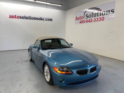 2003 BMW Z4 for sale at Auto Solutions in Warr Acres OK