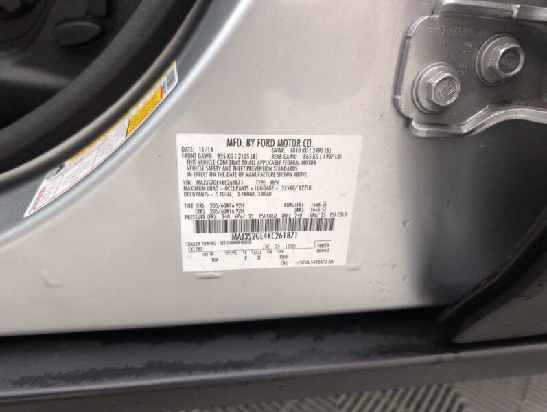 2019 Ford EcoSport SE