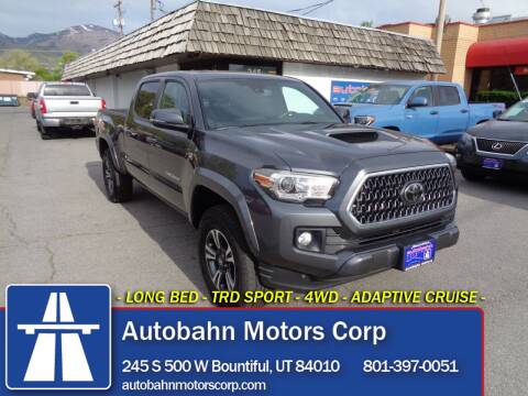 2018 Toyota Tacoma for sale at Autobahn Motors Corp in Bountiful UT