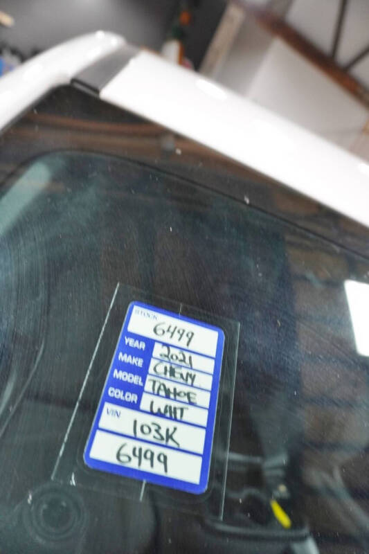 2021 Chevrolet Tahoe Police