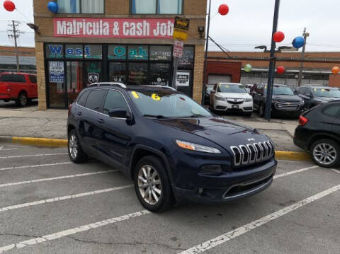 2016 Jeep Cherokee for sale at West Oak in Chicago IL