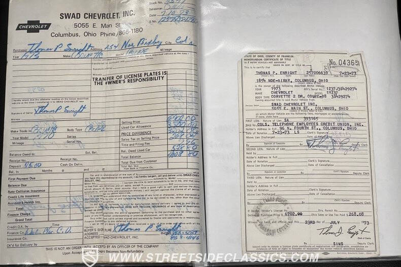 1973 Chevrolet Corvette